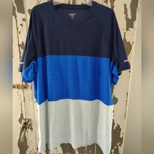 Old Navy XXL "Breathe On" Tri-Colored Tee